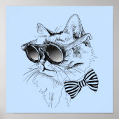 Poster Chat cool (Devant)