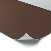 Poster Chat couché (Coin)