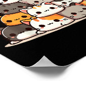Poster Chat Cute Chats Anime Kawaii Neko (Coin)