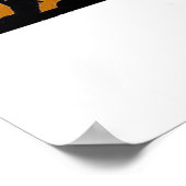 Poster Chat dans la fenêtre (Coin)