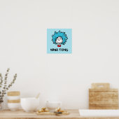 Poster Chat dans le Casquette | Chose 1 Chose 2 - Chose N (Cuisine)