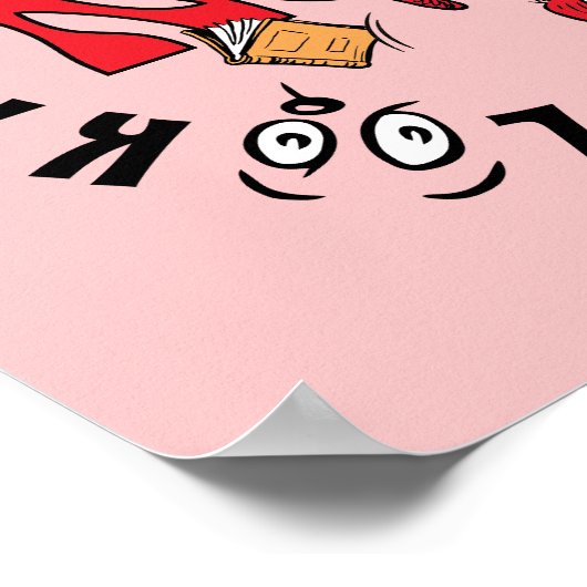 Poster Chat dans le Casquette | Regarde-Moi ! Regarde-Moi (Coin)