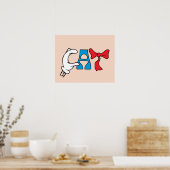 Poster Chat dans le Casquette | Texte de la pièce (Cuisine)