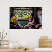 Poster Chat dans le train (Cuisine)