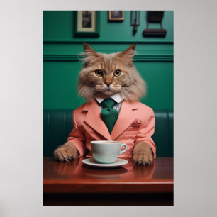 Poster Chat de Bengale glamour