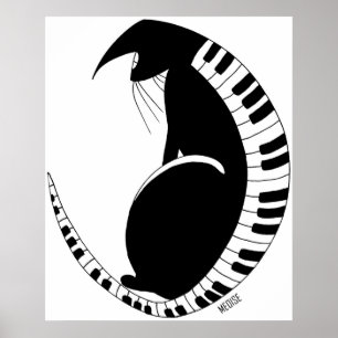 Poster Chat de boogie