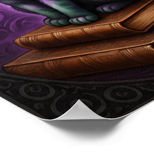 Poster Chat de cuisine (Coin)