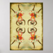 Poster Chat de danse (Devant)