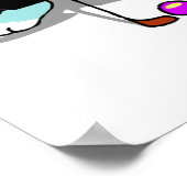 Poster Chat de golf (Coin)