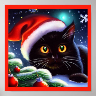 Poster Chat de Noël 1