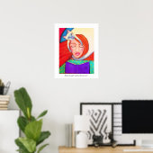 Poster Chat de Siamese et Lady Snuggle (Bureau à domicile)