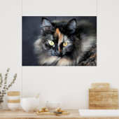 Poster Chat de Sibérie (Cuisine)