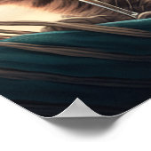 Poster Chat de vacances (Coin)