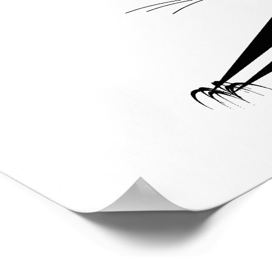 Poster Chat de Yoga (Coin)