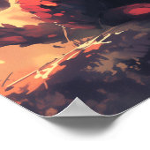 Poster Chat démonique (Coin)