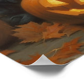 Poster Chat d'Halloween (Coin)