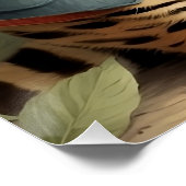 Poster Chat du Bengale (Coin)