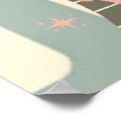 Poster Chat Du Milieu Du Siècle Moderne Du Milieu Du Sièc (Coin)