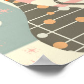 Poster Chat Du Milieu Du Siècle Moderne Du Milieu Du Sièc (Coin)