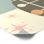 Poster Chat Du Milieu Du Siècle Moderne Du Milieu Du Sièc (Coin)