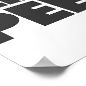Poster Chat du plafond qui regarde drôle Art de mème Inte (Coin)