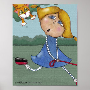 Poster Chat effrayant