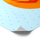 Poster Chat en amour (Coin)