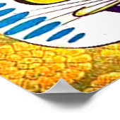 Poster Chat en colère (Coin)