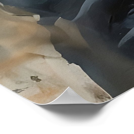 Poster Chat en costume (Coin)