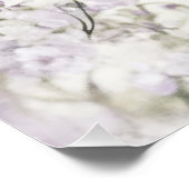 Poster Chat en fleurs (Coin)