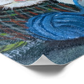 Poster Chat endormi (Coin)