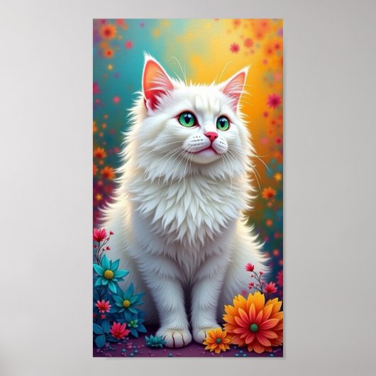 Poster Chat et amis (Devant)