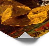 Poster Chat et chatons Jouer avec chaise (Coin)