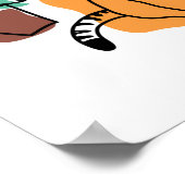 Poster Chat et le plante (Coin)