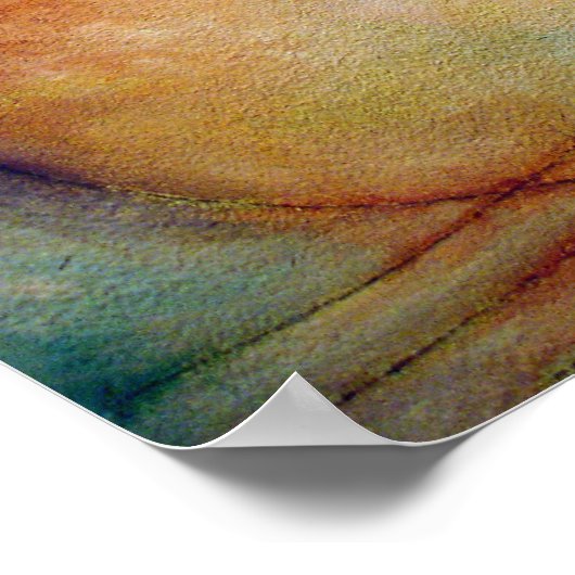 Poster Chat et oiseau, Paul Klee (Coin)