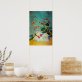 Poster Chat et papillon, Suzuki Harunobu (Cuisine)