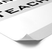 Poster Chat et poisson blanc testé (Coin)