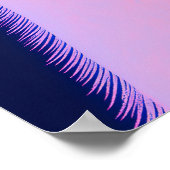 Poster Chat et soleil minimalistes (Coin)