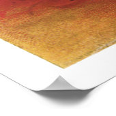 Poster Chat et sorcière d'Halloween vintage (Coin)