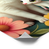 Poster Chat et souris (Coin)