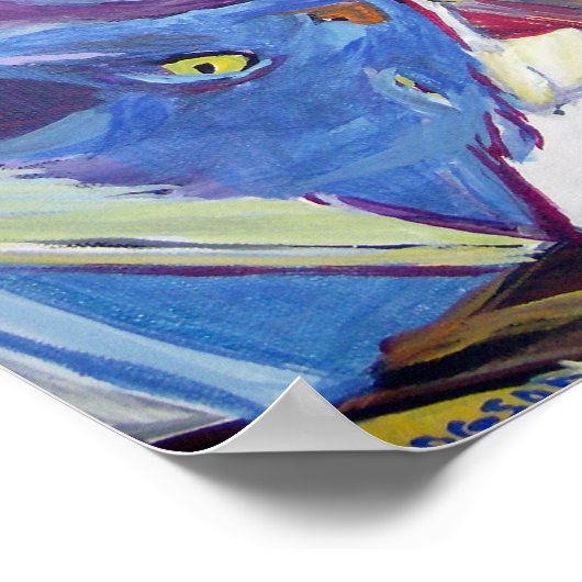 Poster Chat et souris (Coin)