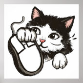Poster Chat et souris (Devant)