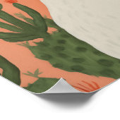 Poster Chat extérieur (Coin)