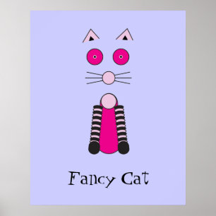 Poster Chat fantaisie