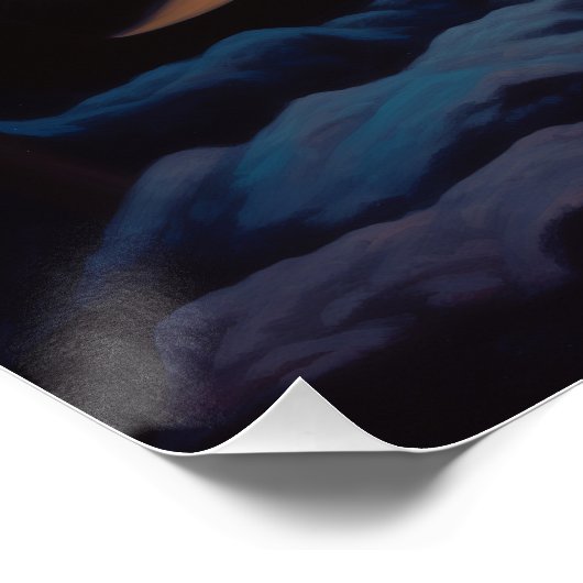 Poster Chat Gamer Retro | Jeu d'art Pixel 8 bits (Coin)