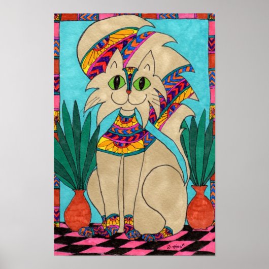 Poster Chat Goddess (Devant)