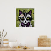 Poster Chat gothique (Cuisine)