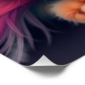 Poster Chat Imaginaire (Coin)