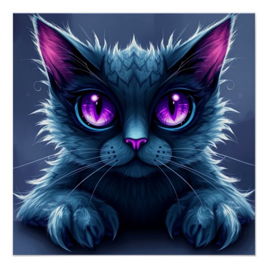Poster Chat Imaginaire (Devant)