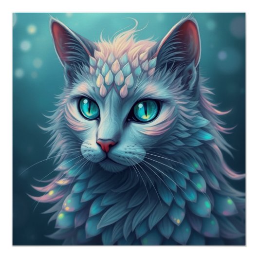 Poster Chat Imaginaire (Devant)